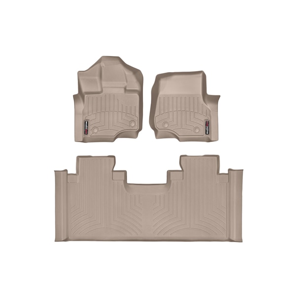 Front and Rear Floorliners, 45697-1-5